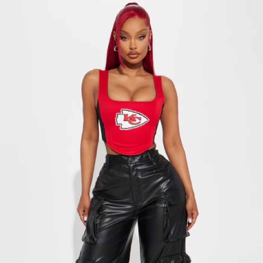 NFL Chiefs Halftime Show Corset Top